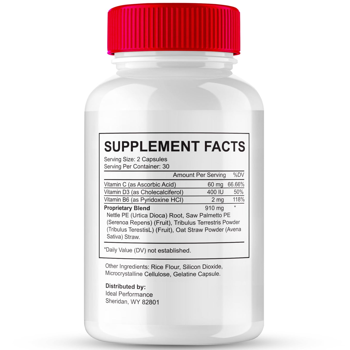 IDEAL PERFORMANCE Uroxel Prostate Health Capsules, 180 Count