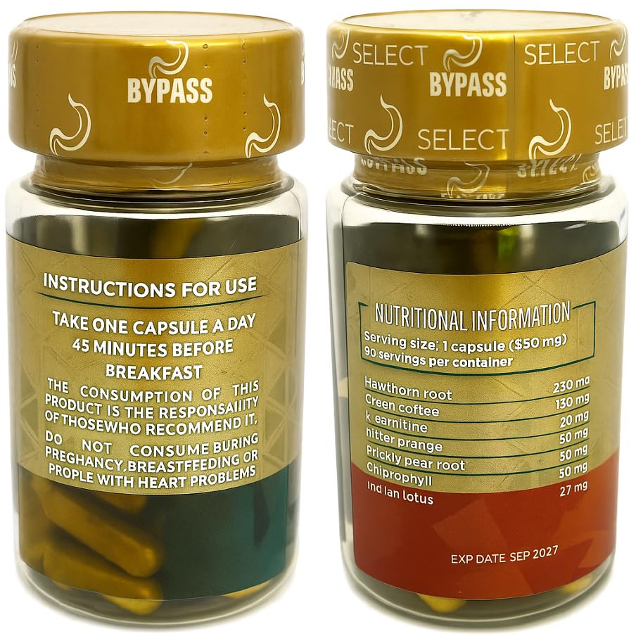 Generic Bypass Select Daily Wellness Formula Capsule, 30 Capsules
