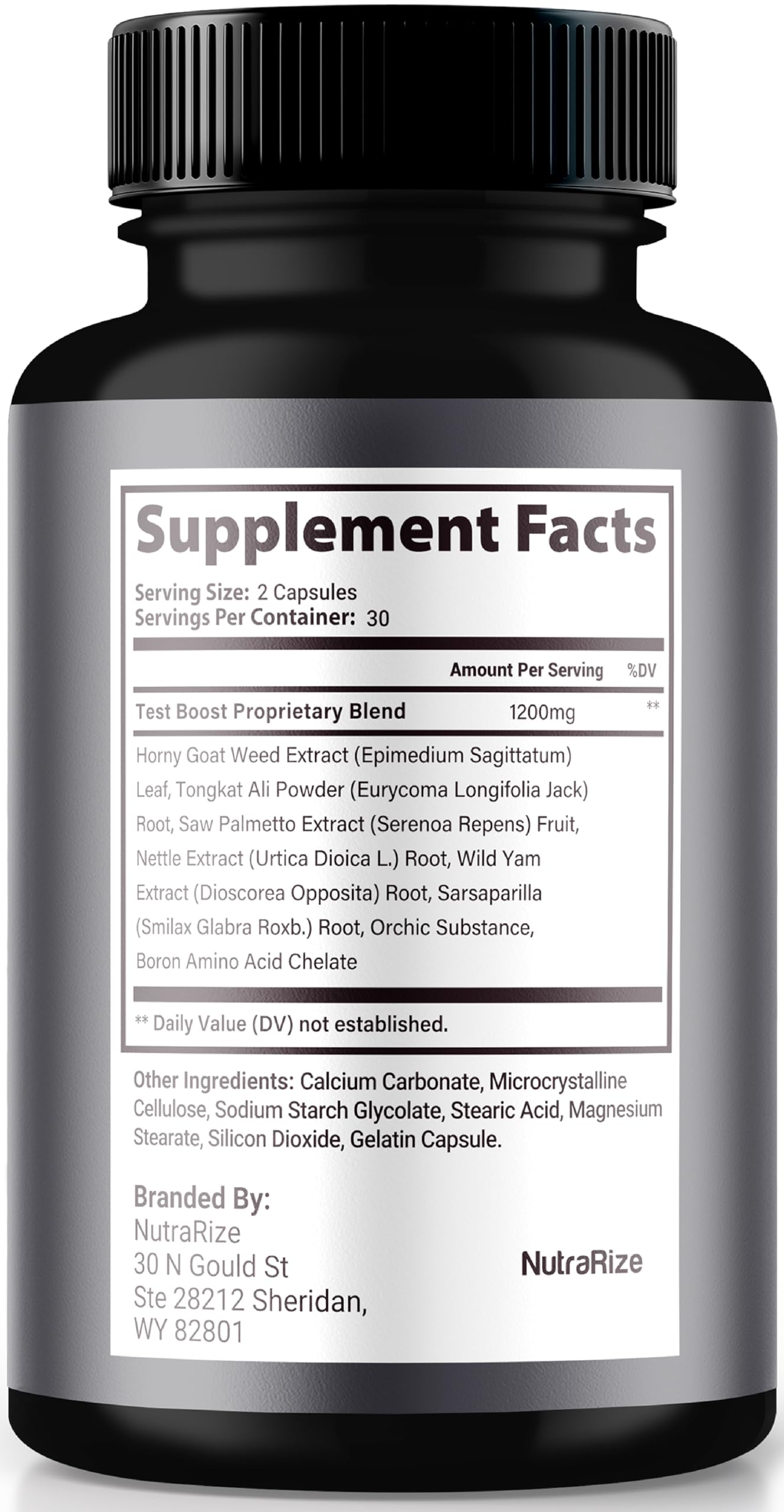 NutraRize Max Man Pro Capsules, 60 Capsules