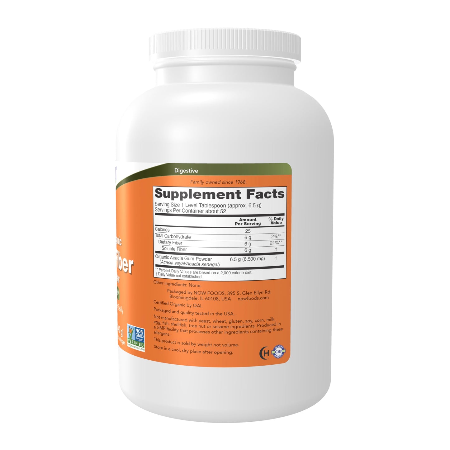 NOW Foods Acacia Pure Powder, 12-Ounce
