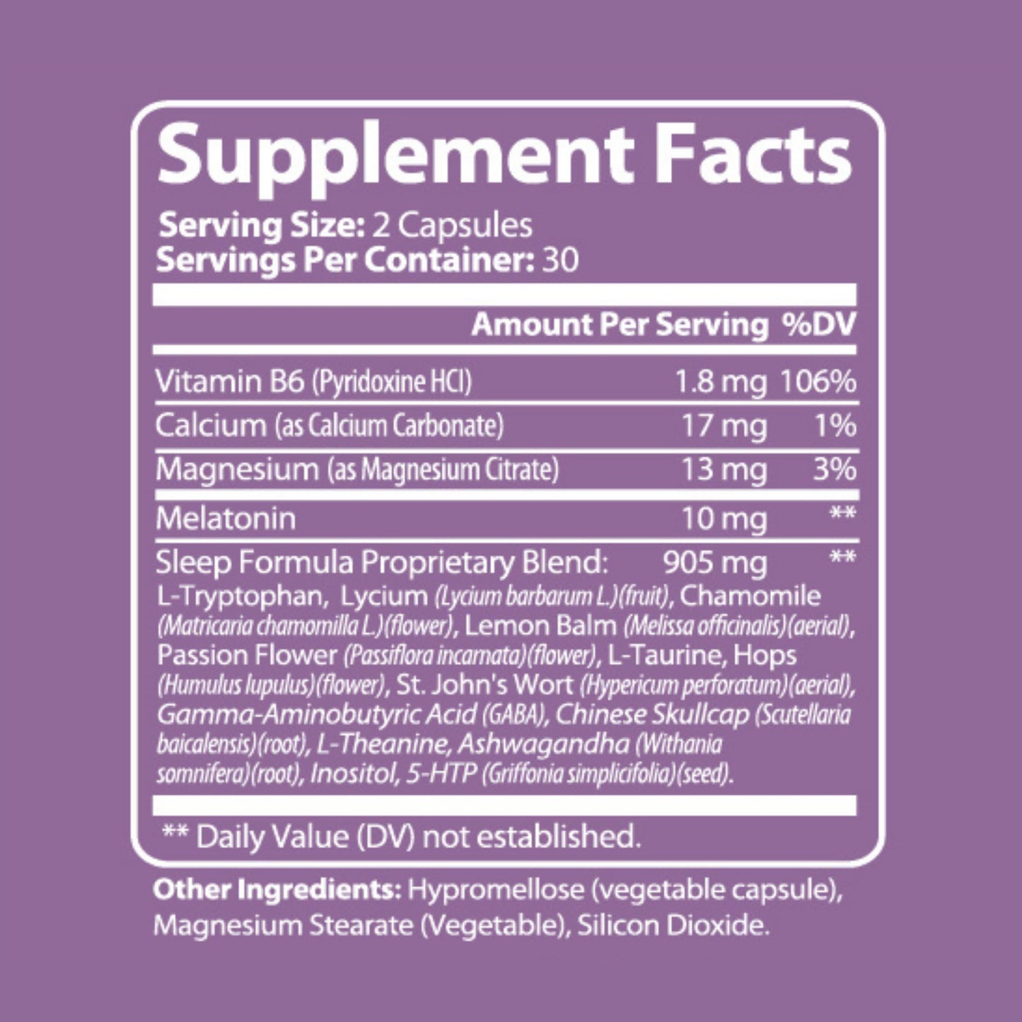 Lumen Naturals Sleep Simply with Melatonin and Magnesium Capsules, 60 Count