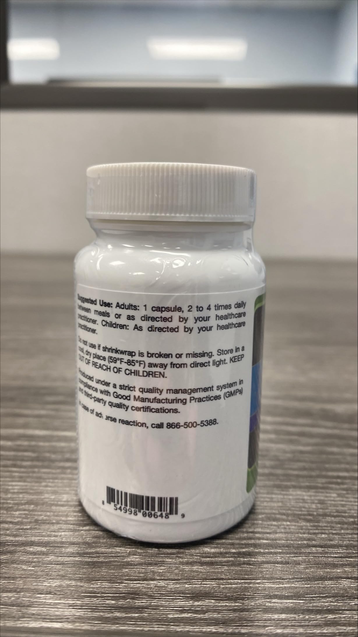 Neurobiologix GABA 500mg Capsule, 60 Capsules