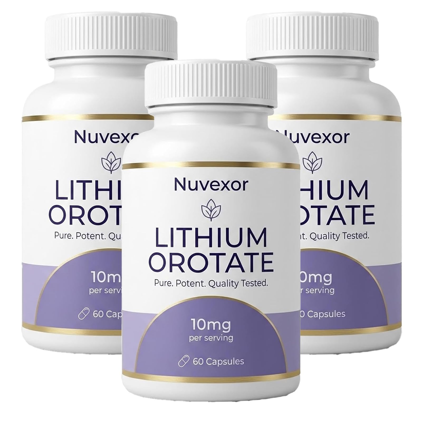 Gouiia Nuvexor Lithium Orotate Capsules 60