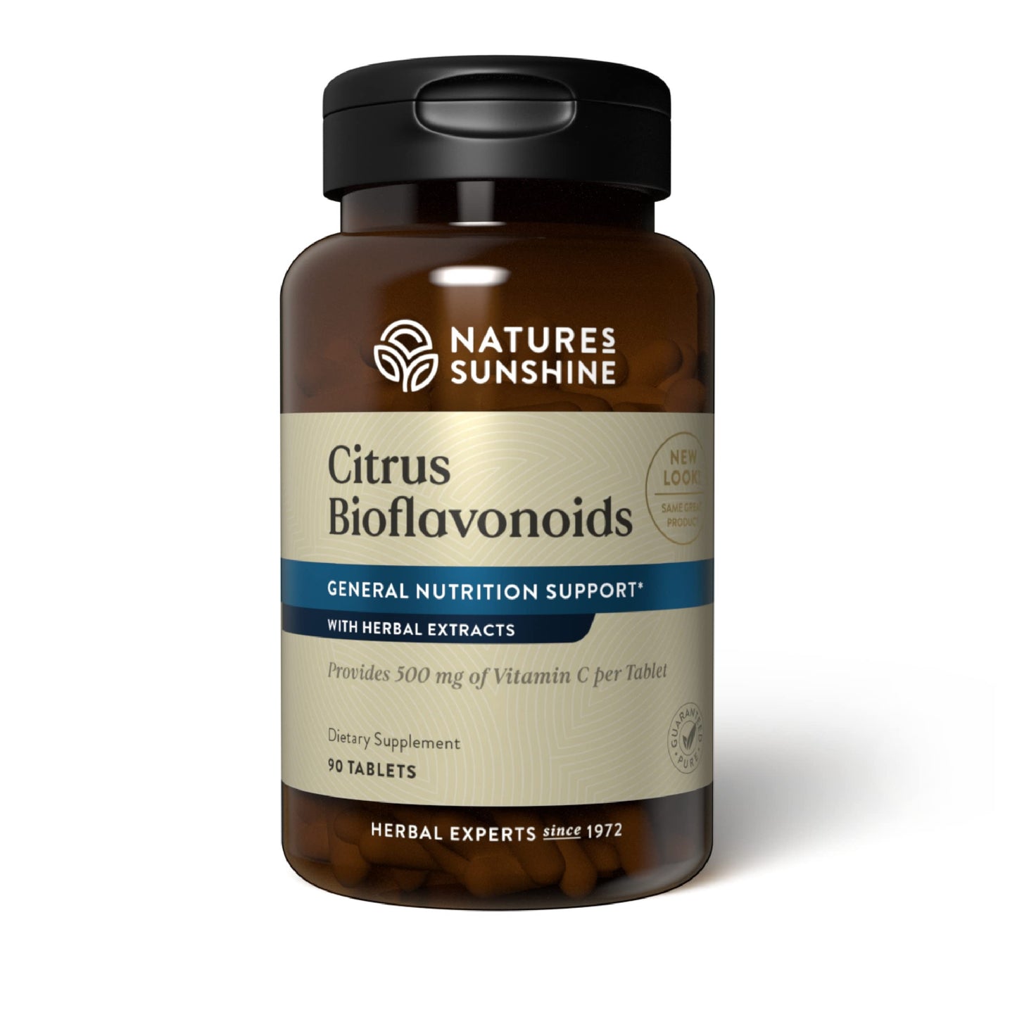 Nature's Sunshine Vitamin C Citrus Bioflavonoid 500 mg, 90 Tablets