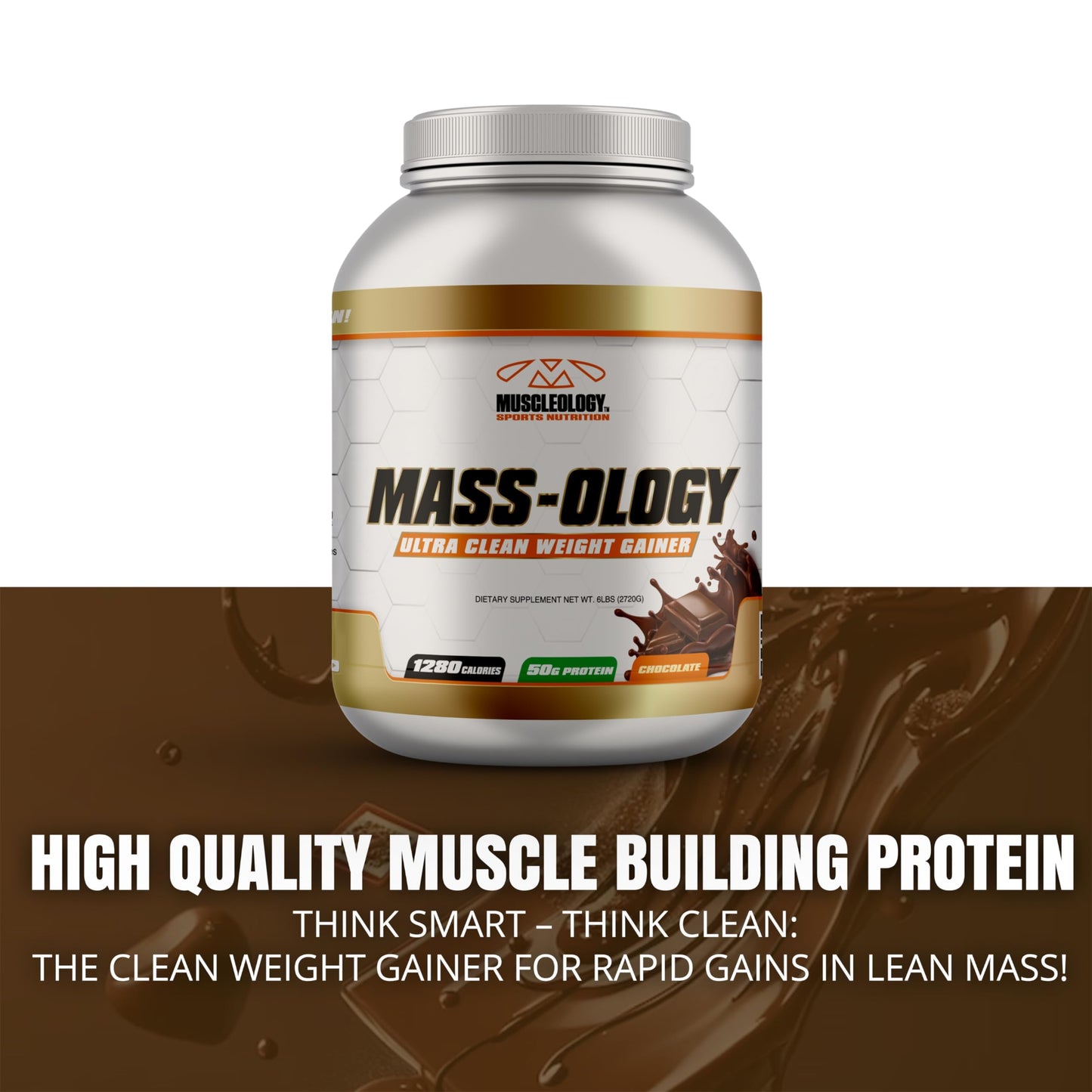 MUSCLEOLOGY Weight Gainer Whey Protein Powder Muscle Builder for Men & Women Powder 1