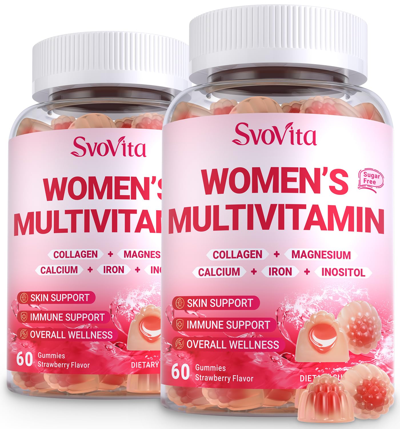 Svovita Methylated Multivitamin for Women Gummies 120 Count