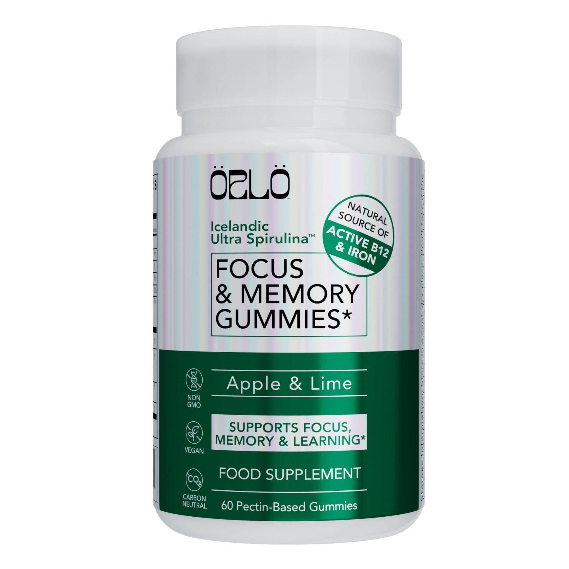 Orlo Focus & Memory Gummies, 60 Count