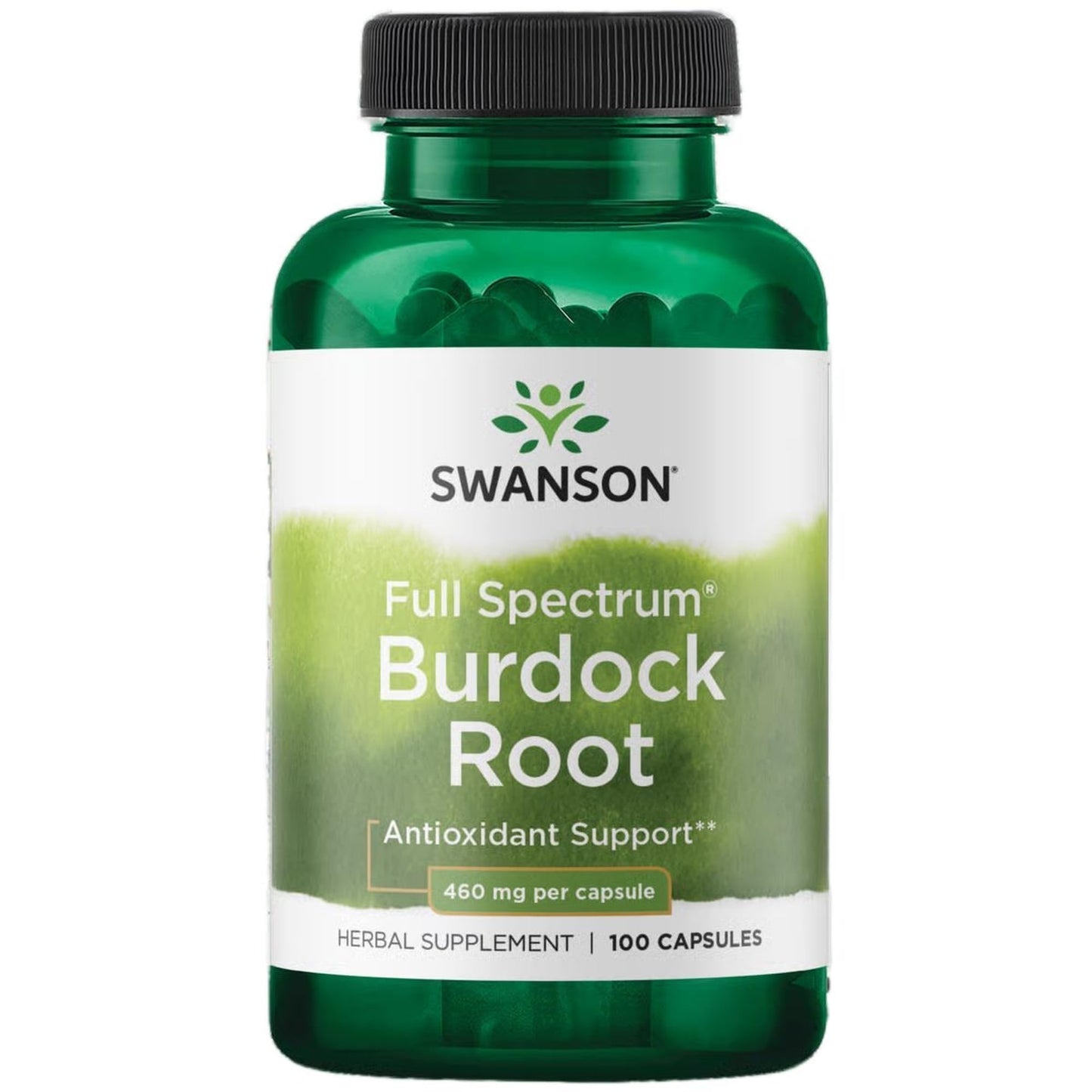 Swanson Burdock Root Kidney & Liver Support Capsule, 100 Capsules
