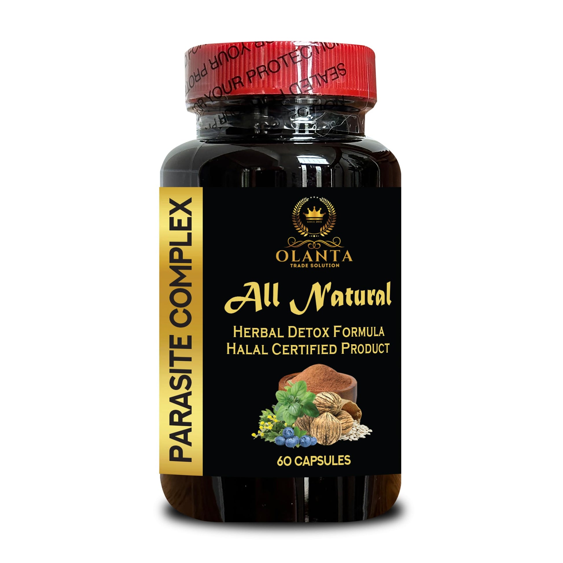 OLANTA TRADE SOLUTION Natural Parasite Complex Capsules 60 Count