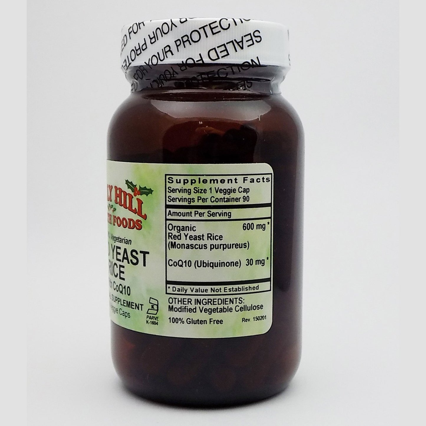 Holly Hill Health Foods Red Yeast Rice Capsules, 90 Capsules