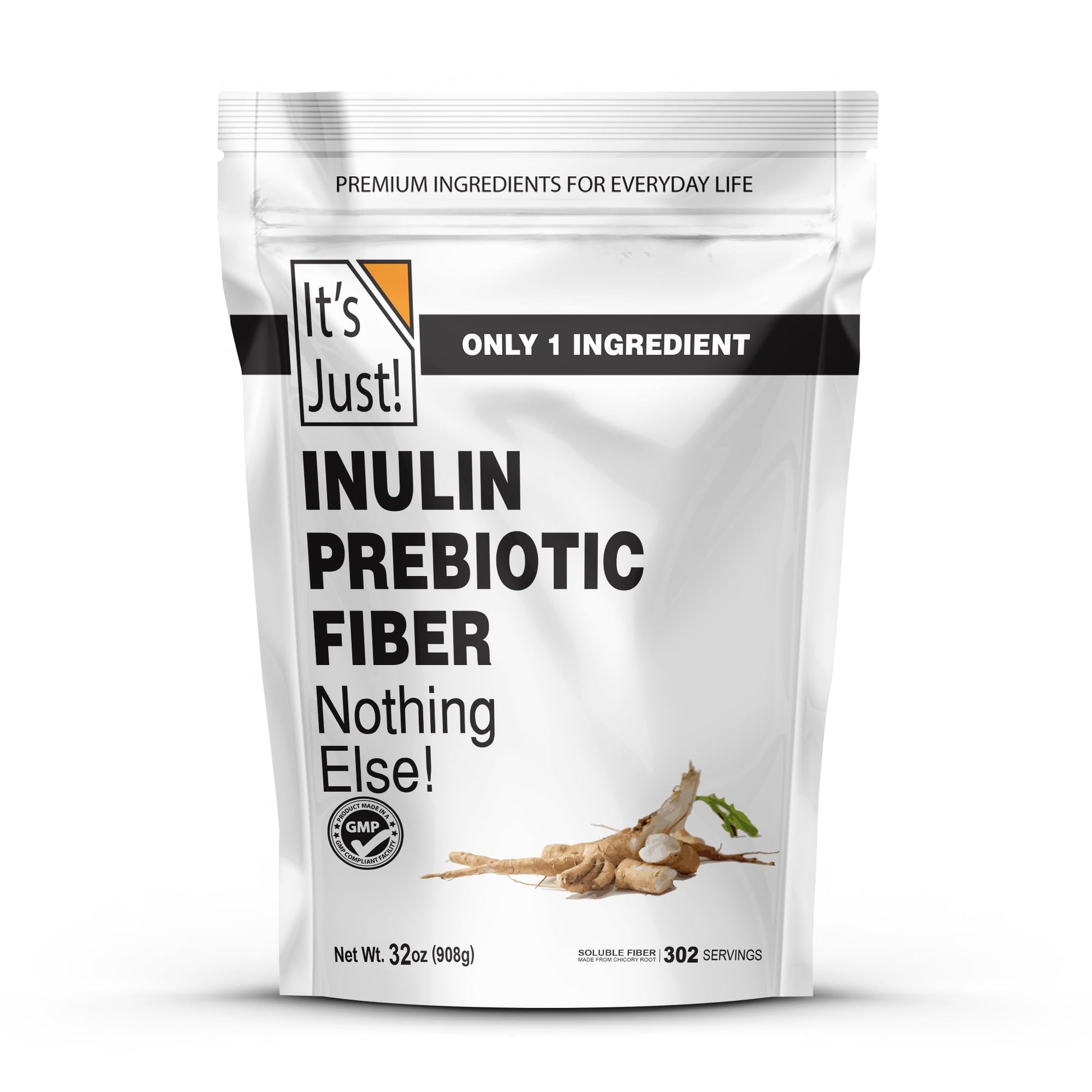 It's Just! Inulin Prebiotic Fiber Powder 32