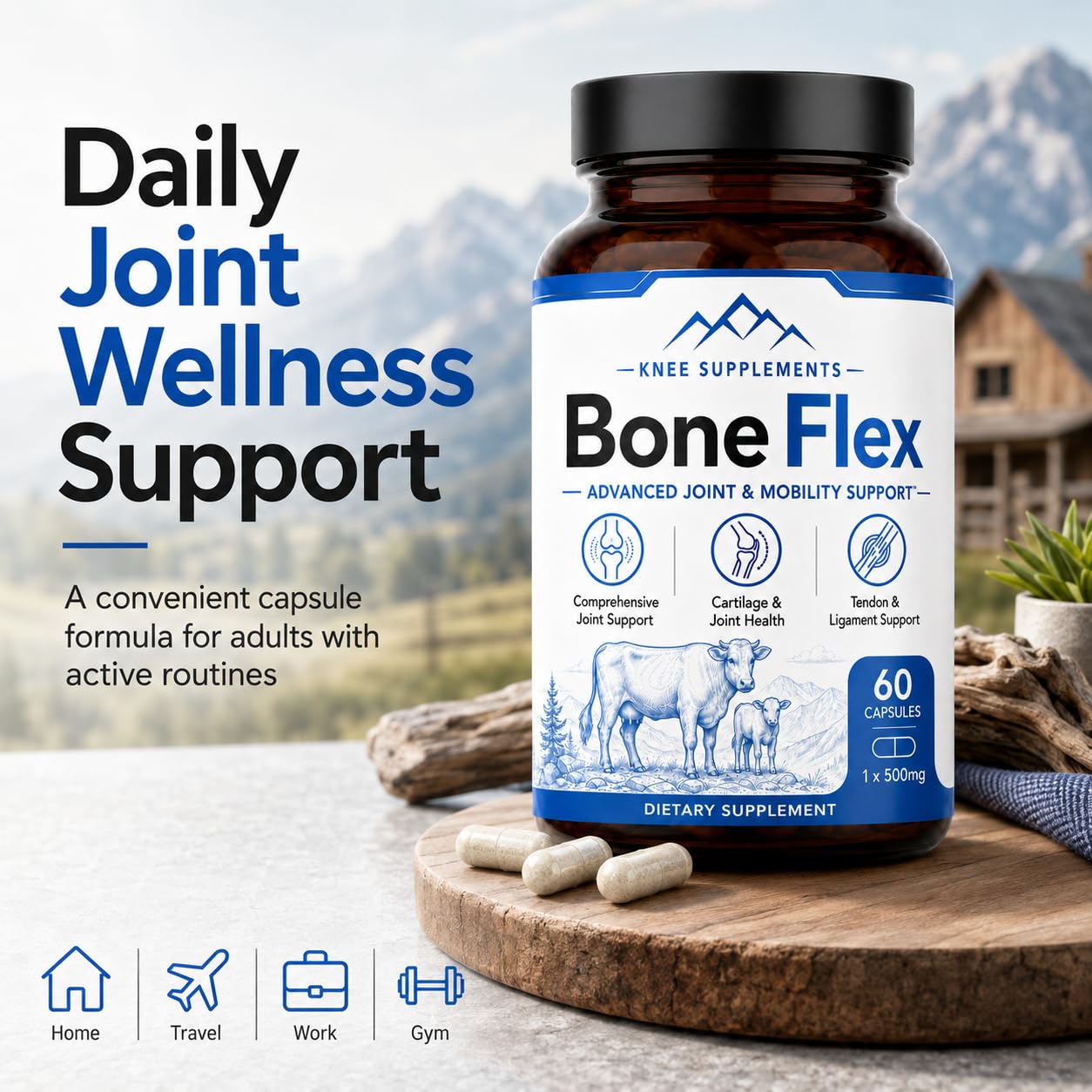 Amvora BoneFlex Capsules 1 Count
