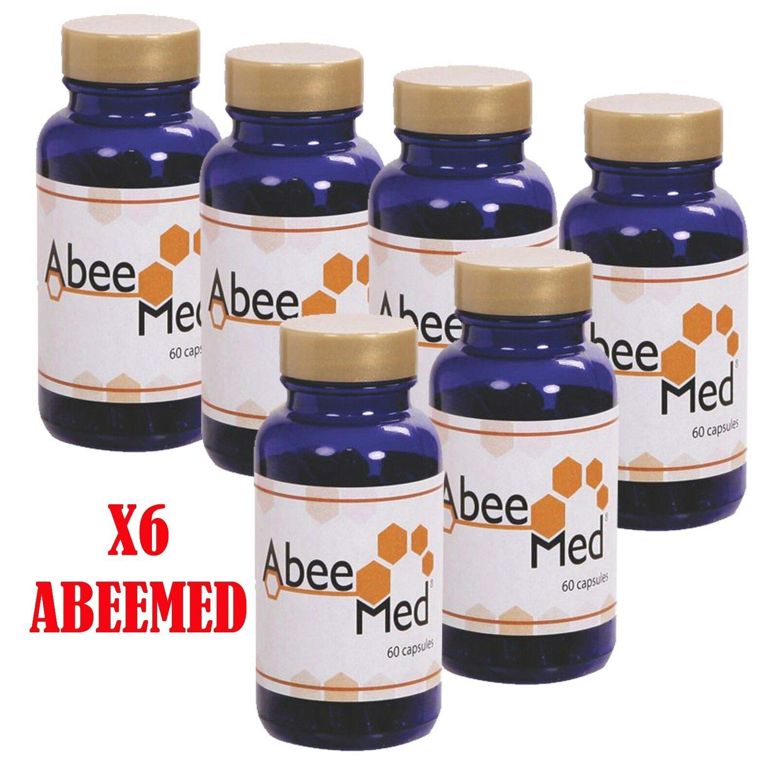 ABEE MED Bee Venom Apitoxin Manuka Honey Natural Supplement Capsule, 6 Count