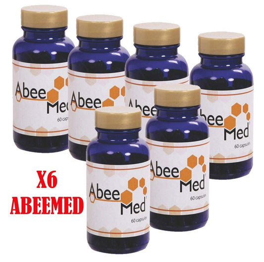ABEE MED Bee Venom Apitoxin Manuka Honey Natural Supplement Capsule, 6 Count