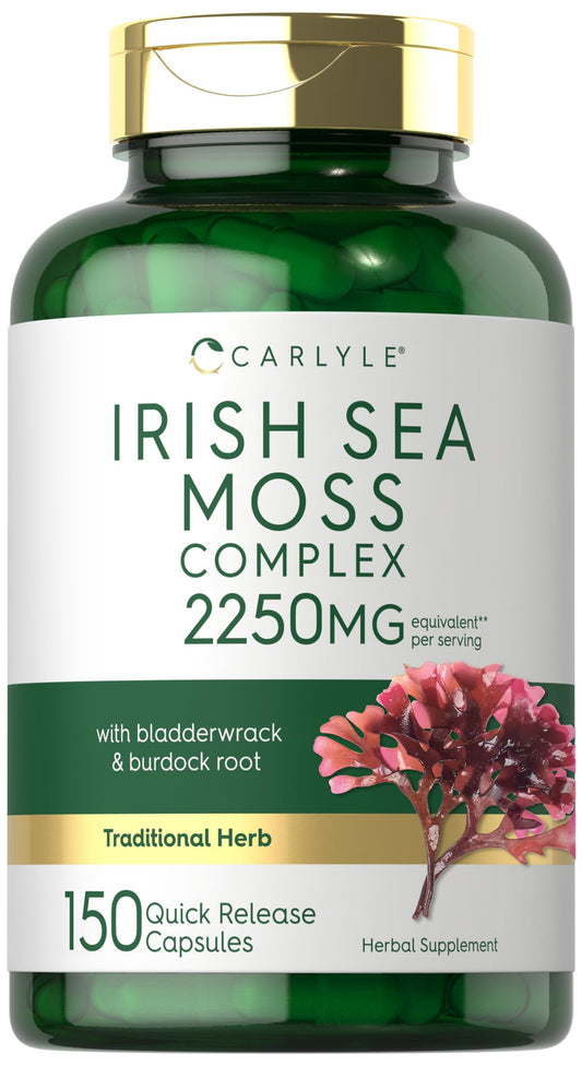 Carlyle Irish Sea Moss Capsules 150 Count
