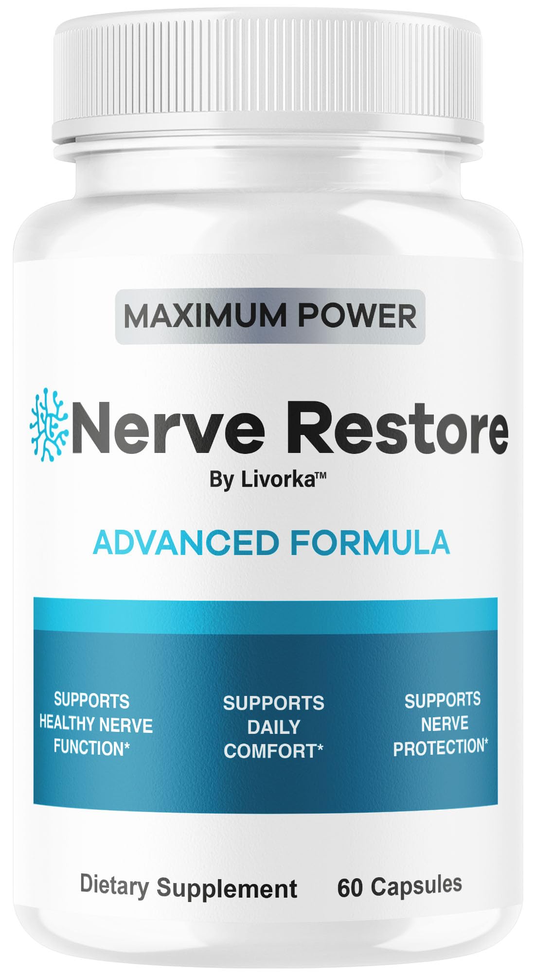 LIVORKA Nerve Restore Capsules, 60 Count