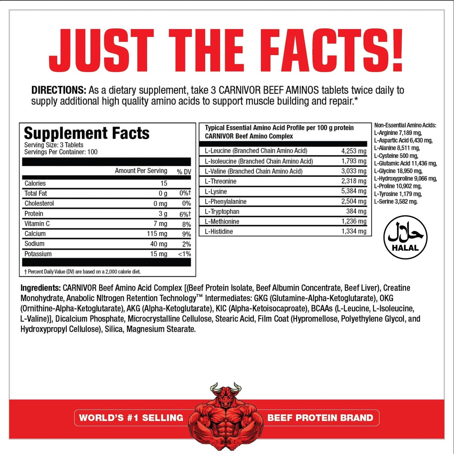 MuscleMeds Carnivor Beef Aminos Powder 300