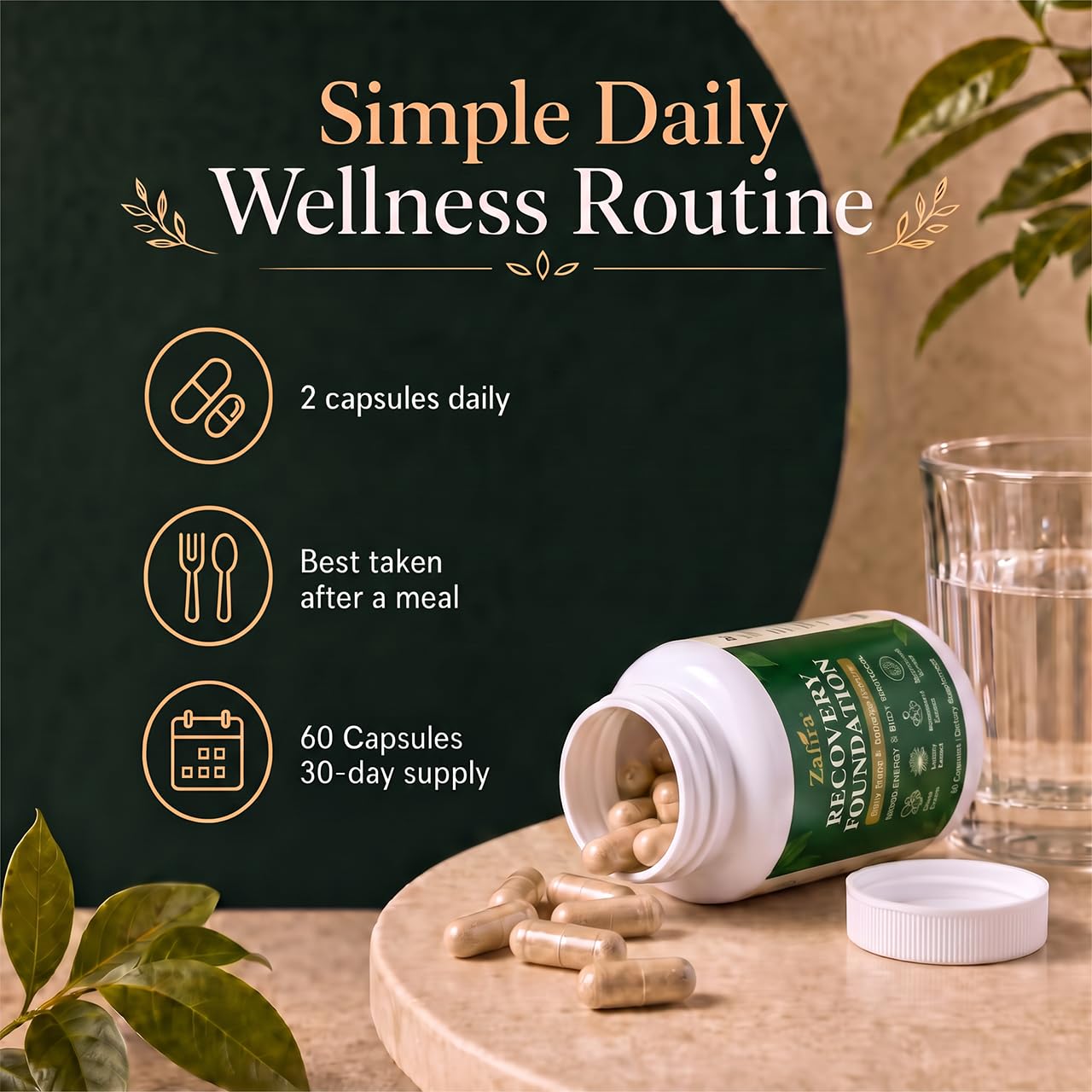 WSGSCBP157 Zafira Recovery Foundation 60 Capsules