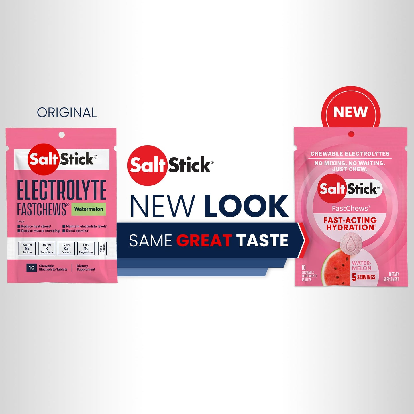 SaltStick Fastchew Electrolyte Replacement Tablets, 10 Count