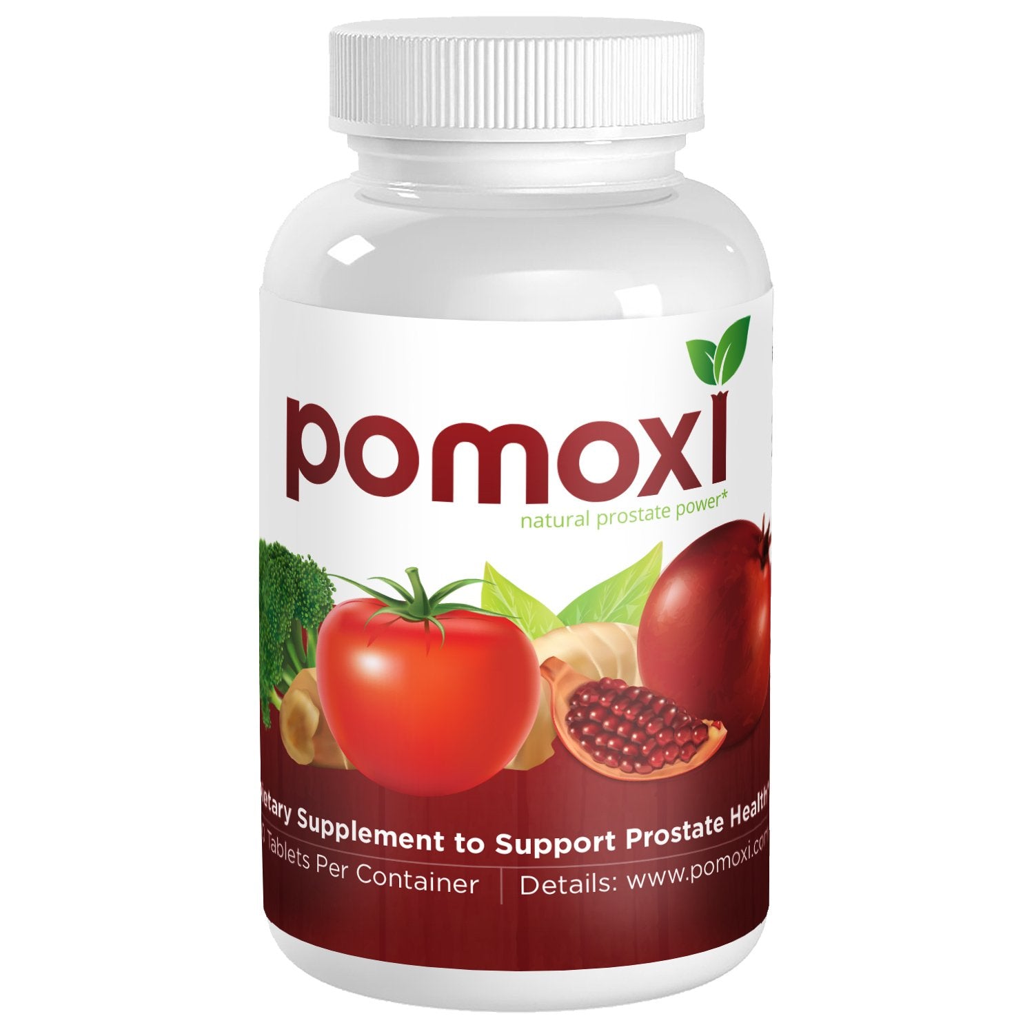 Pomoxi Prostate Health Supplement for Men – 11-Ingredient Natural Blend with Green Tea, Pomegranate, Broccoli & Turmeric – Antioxidant Support for Prostate Wellness, 90 Tablets