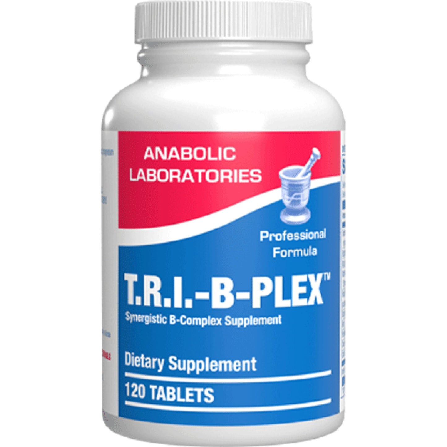 Anabolic Laboratories Super B Complex Methylated & Time Released Bio Active B Complex Vitamin Supplement with Choline Inositol & 8 B Vitamins, 120 Tablets