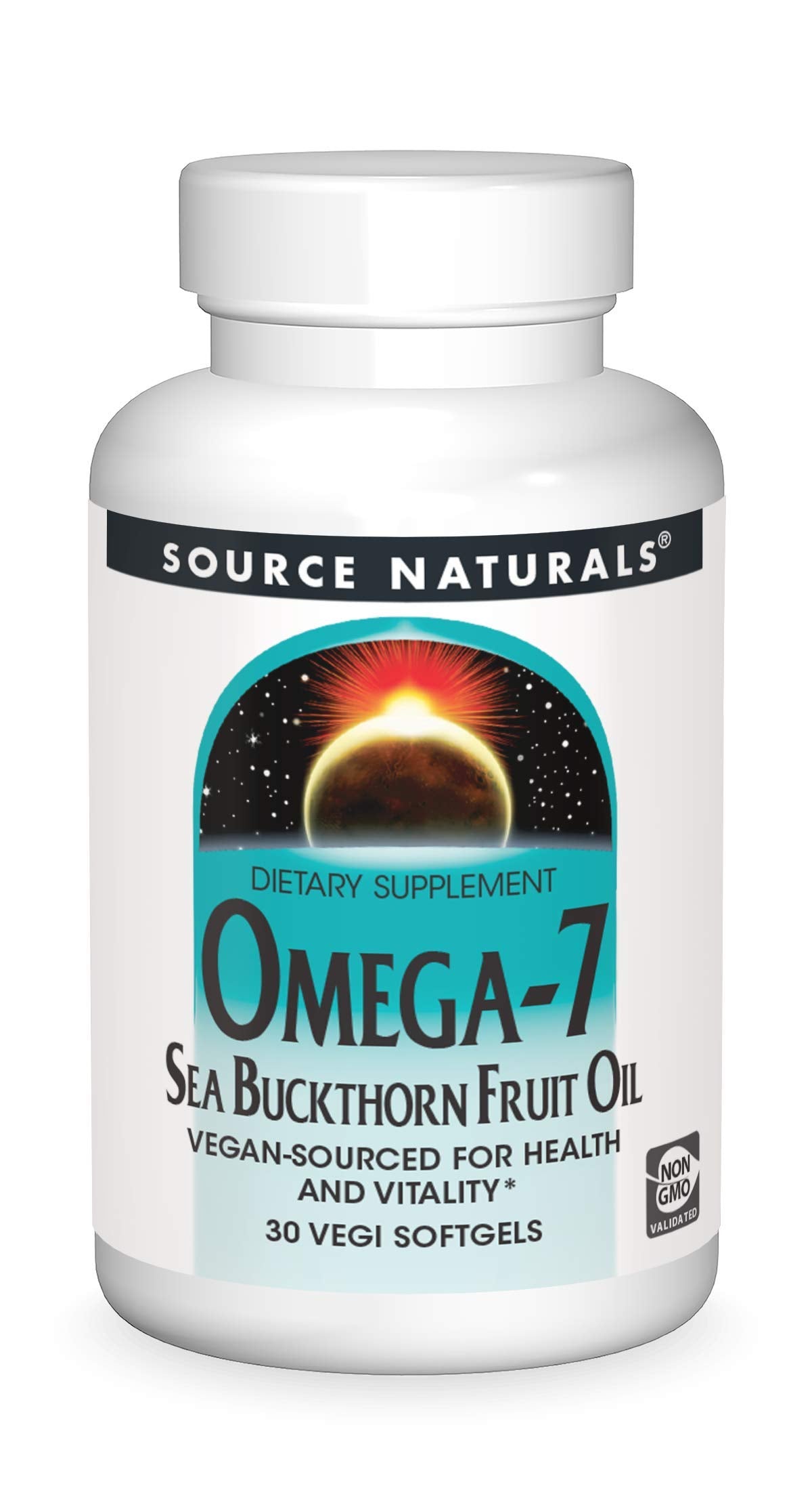 Source Naturals Omega-7 Vegan Softgels 30 Count