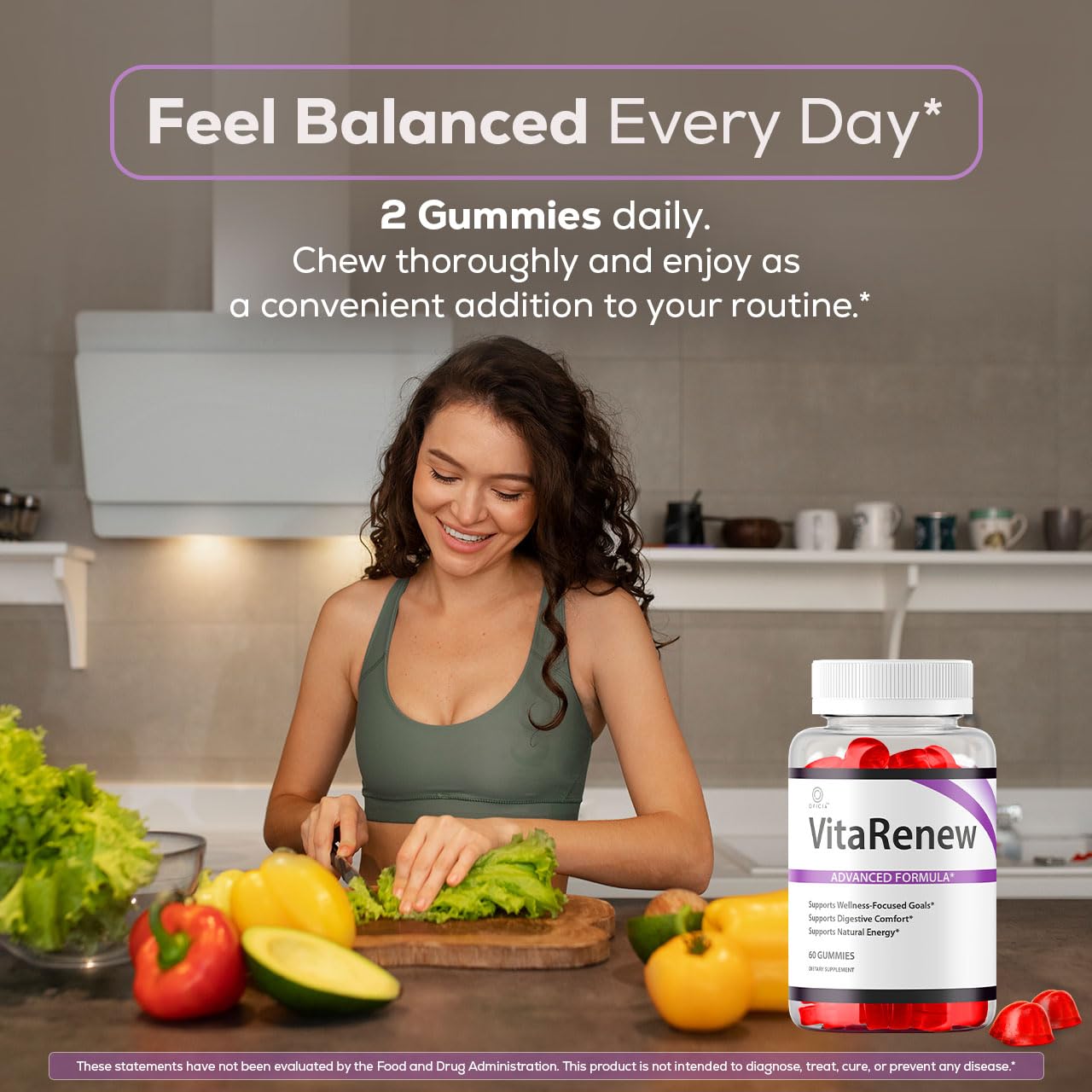 OVICIA VitaRenew Advanced Gummies Premium Formula, 300 Gummies