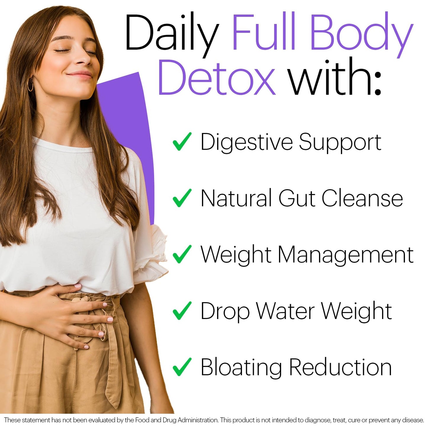 Wellthy Full Body Detox and Immune Support Capsule 60 Count
