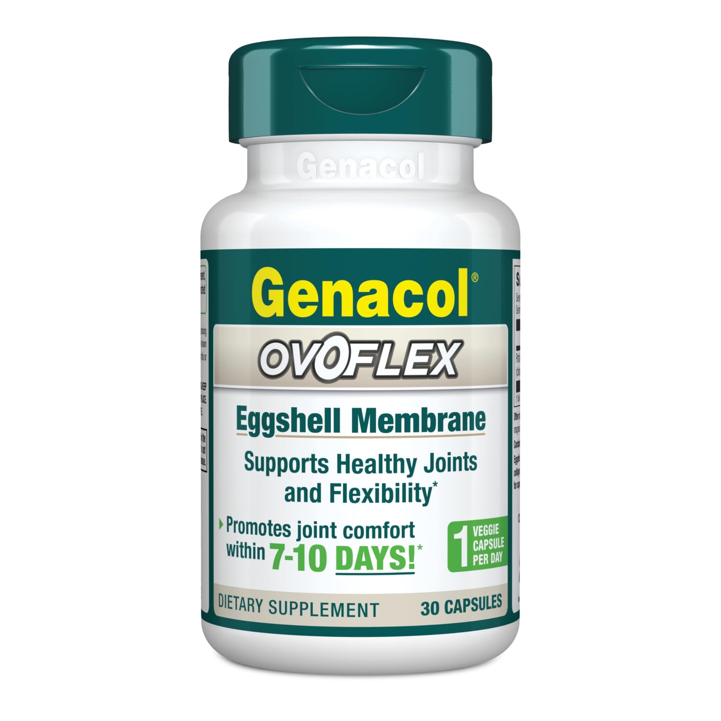 Genacol Ovoflex Natural Eggshell Membrane Supplement Capsule 30 Count