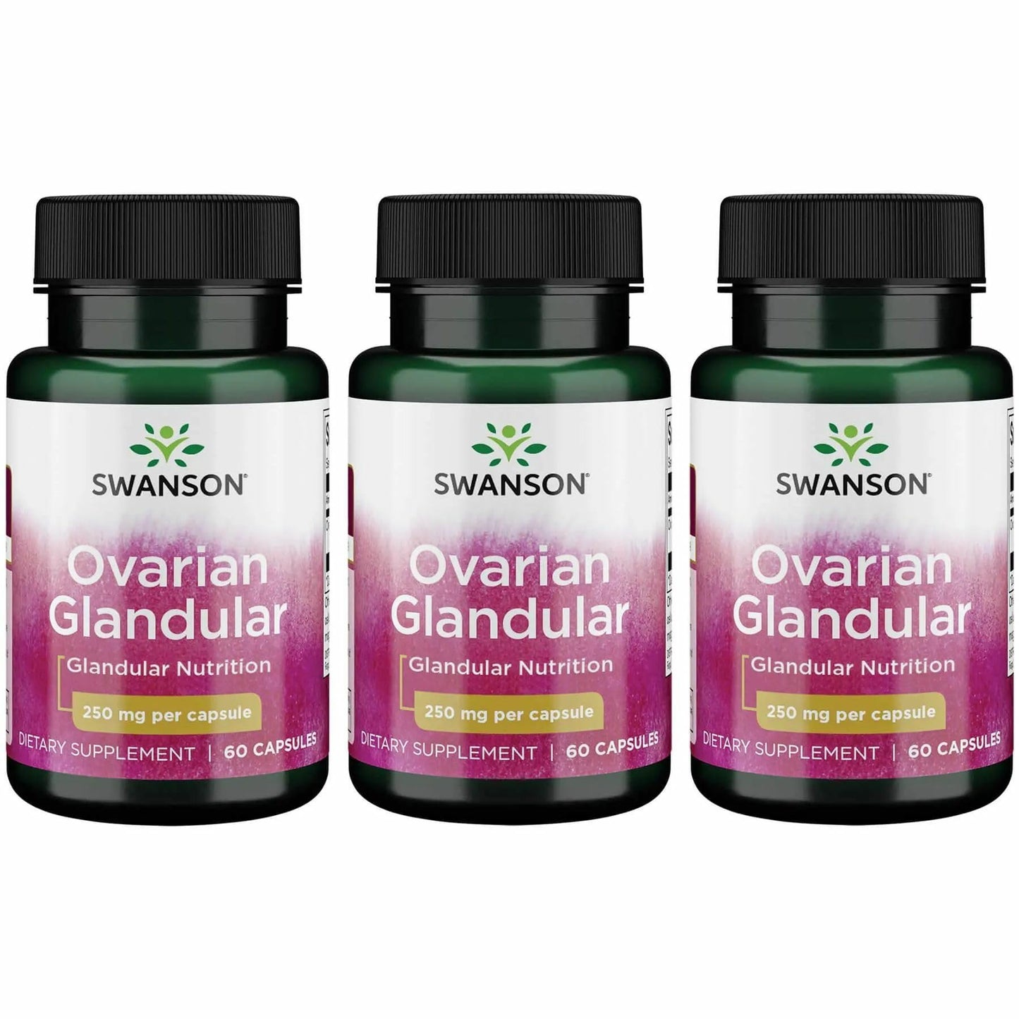 Swanson Ovarian Glandular 180 Capsules