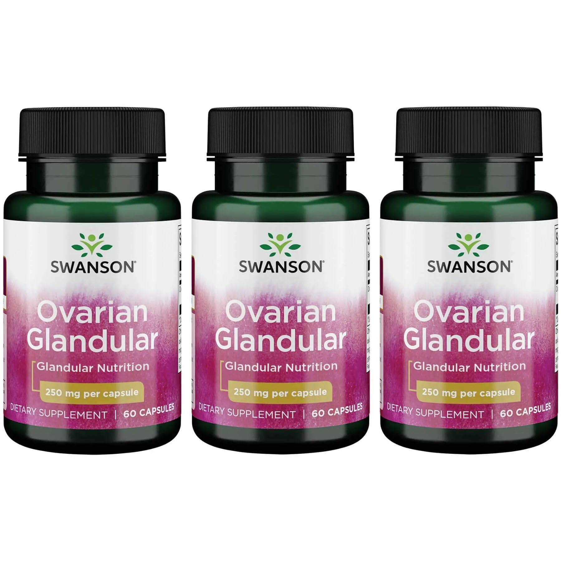 Swanson Ovarian Glandular 180 Capsules