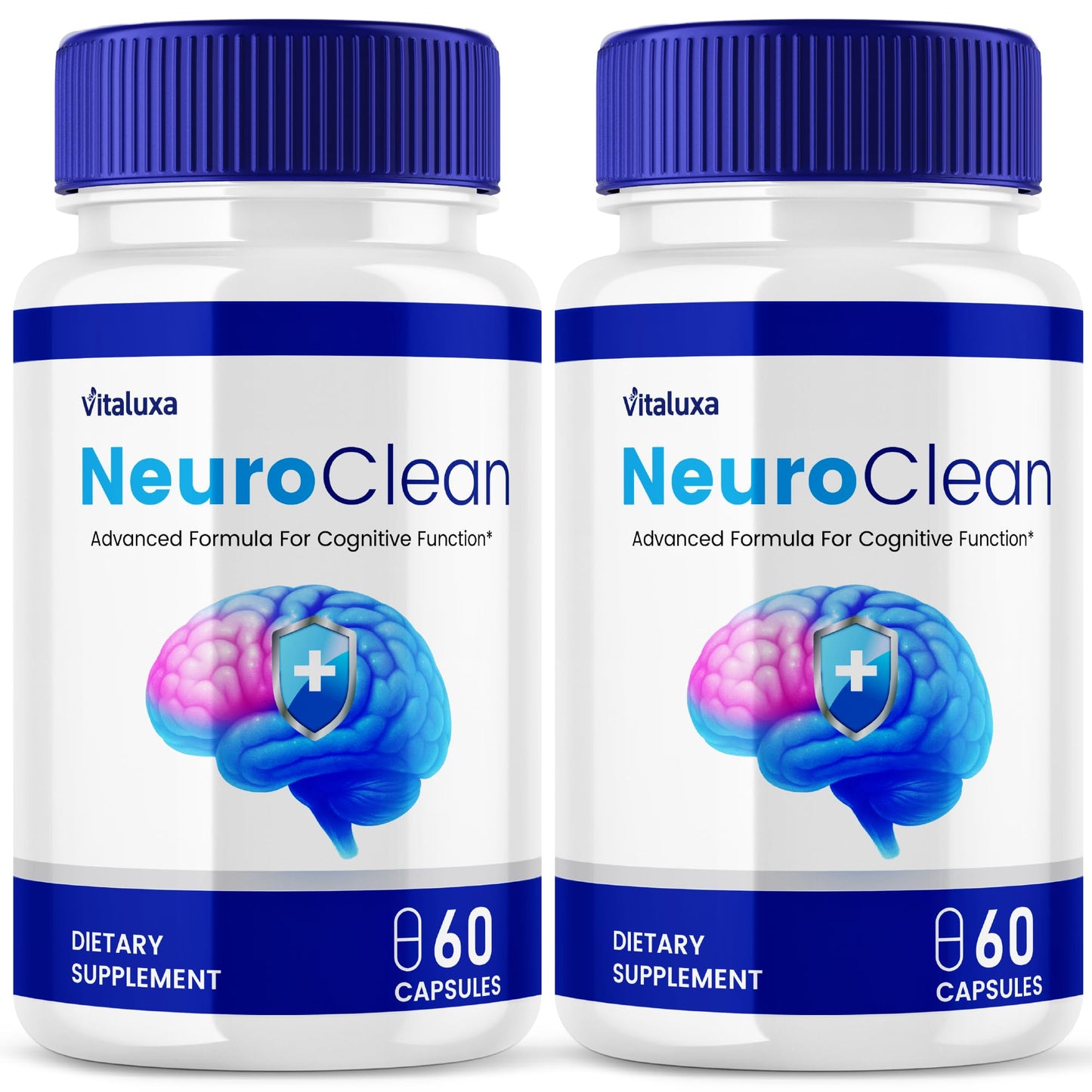 Vitaluxa Neuro Clean Brain Supplement Capsules, 120 Capsules