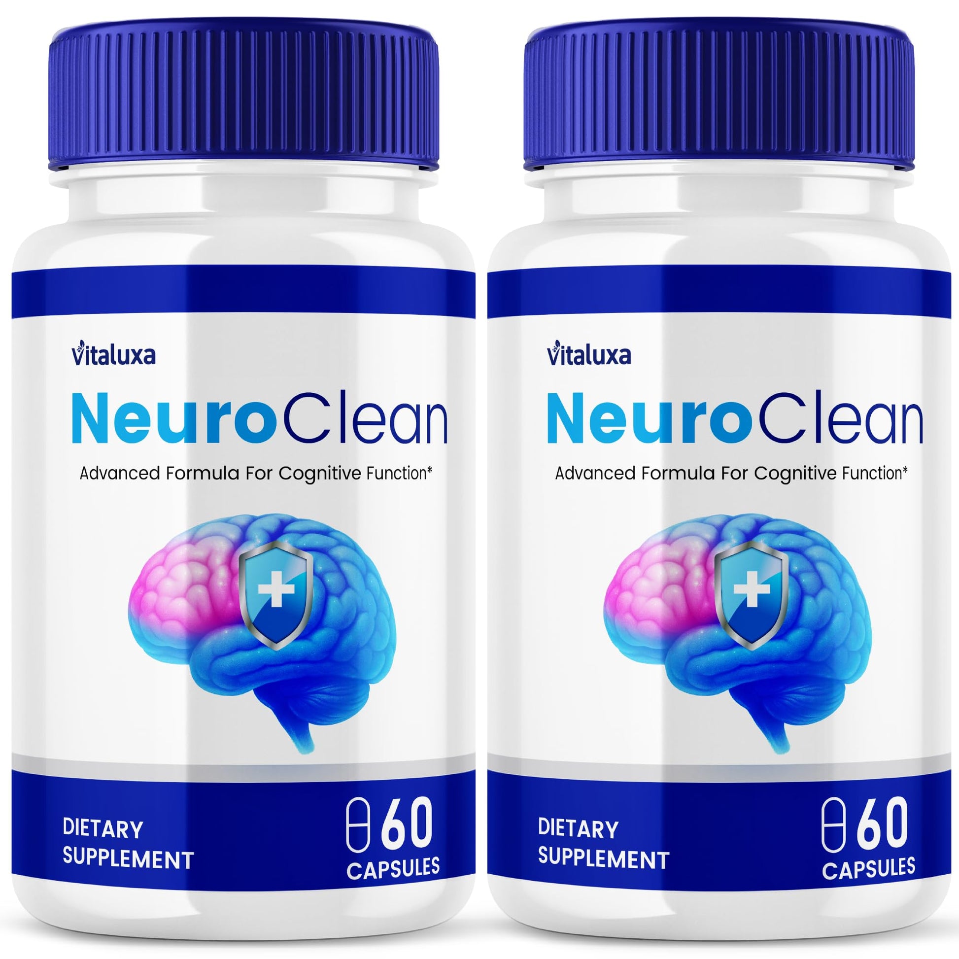 Vitaluxa Neuro Clean Brain Supplement Capsules, 120 Count
