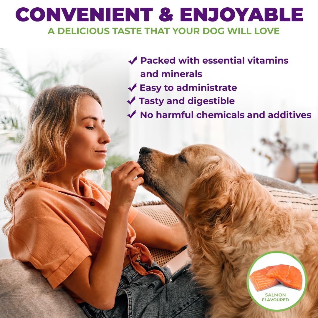 PREGNAPAWS Prenatal Vitamins for Dogs & Cats Soft Chews, 90 Soft Chews