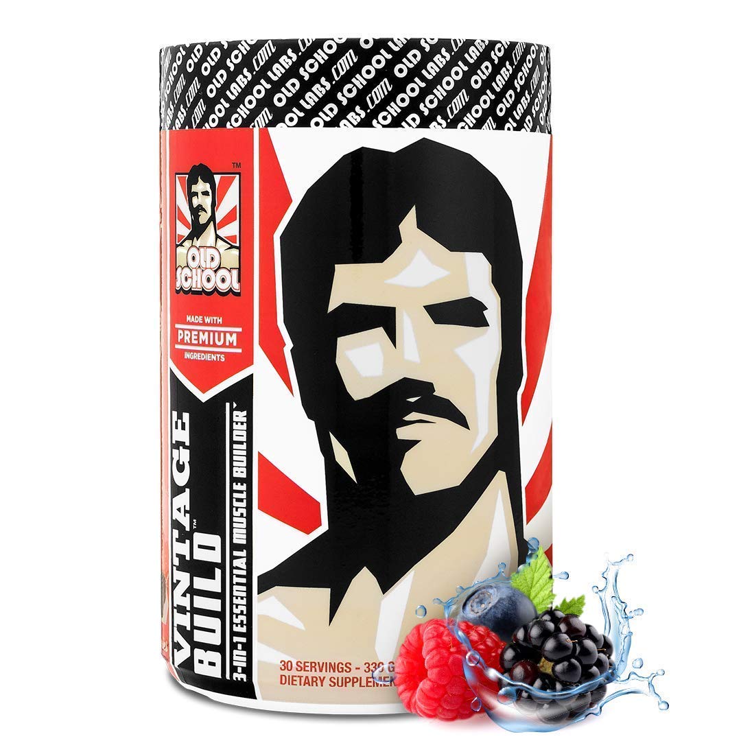 Old School Labs Vintage Brawn Protein Powder, 2-Count