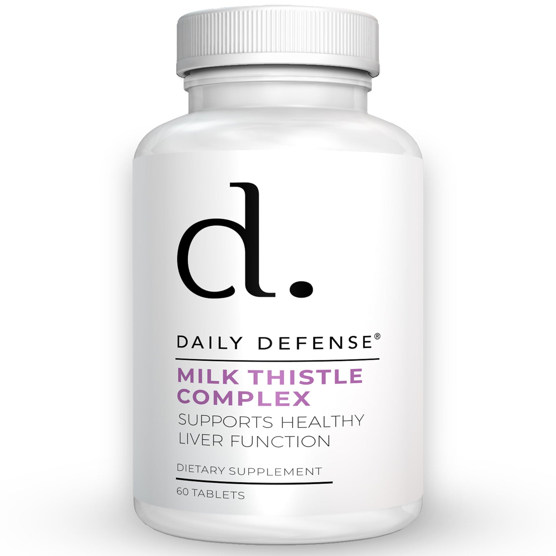 Daily Defense Milk Thistle 450mg Tablets, 60 Count