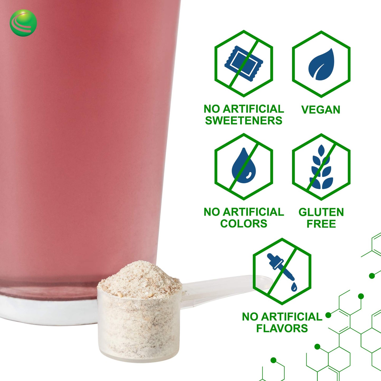 Nutra BioGenesis Focus Fizz GABA L-Theanine Powder for Women and Men, 250 mg GABA per Serving, 16.5435