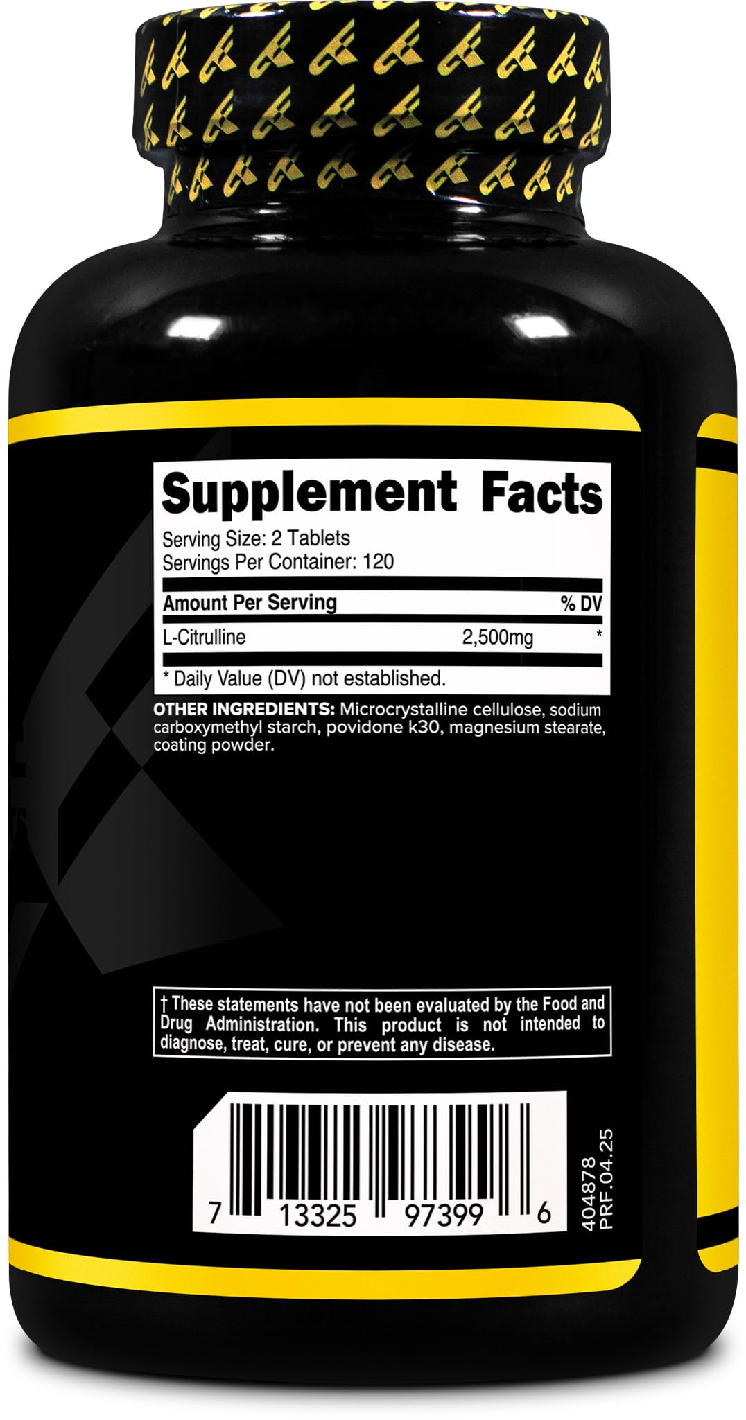 Primaforce L-Citrulline 2500mg Tablets, 240 Count