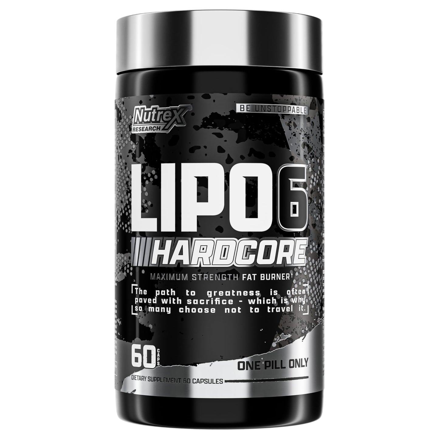 Nutrex Research Lipo-6 Hardcore Metabolism & Energy Support Capsule 60 Capsules