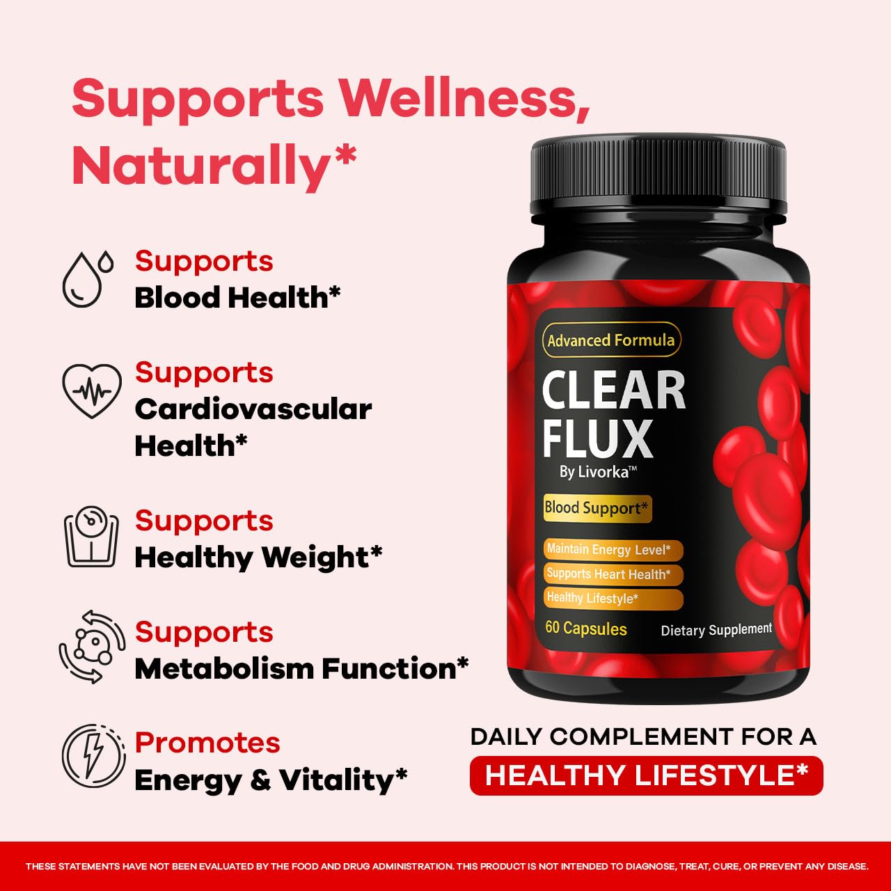 Pharmagetics Clear Flux Capsules, 60 Capsules