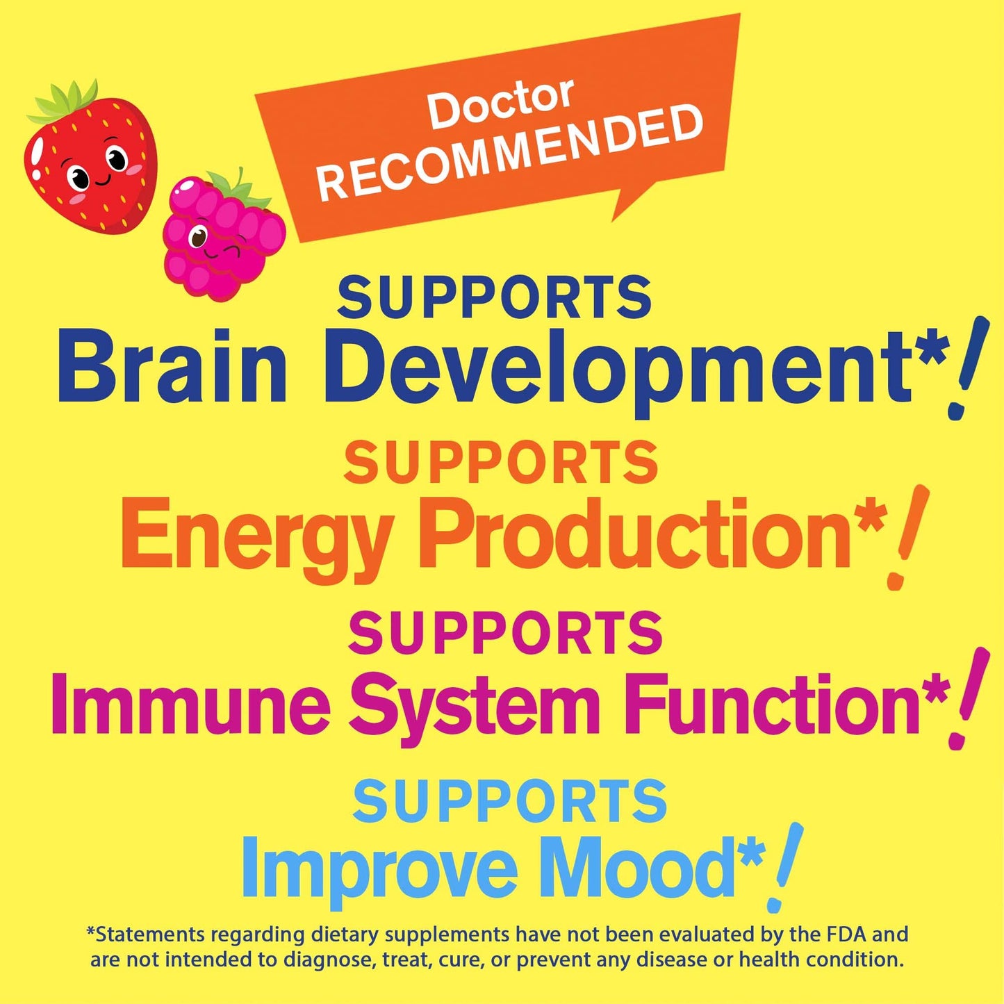 WellYeah Vitamin B12 Gummies for Kids, 120 Count