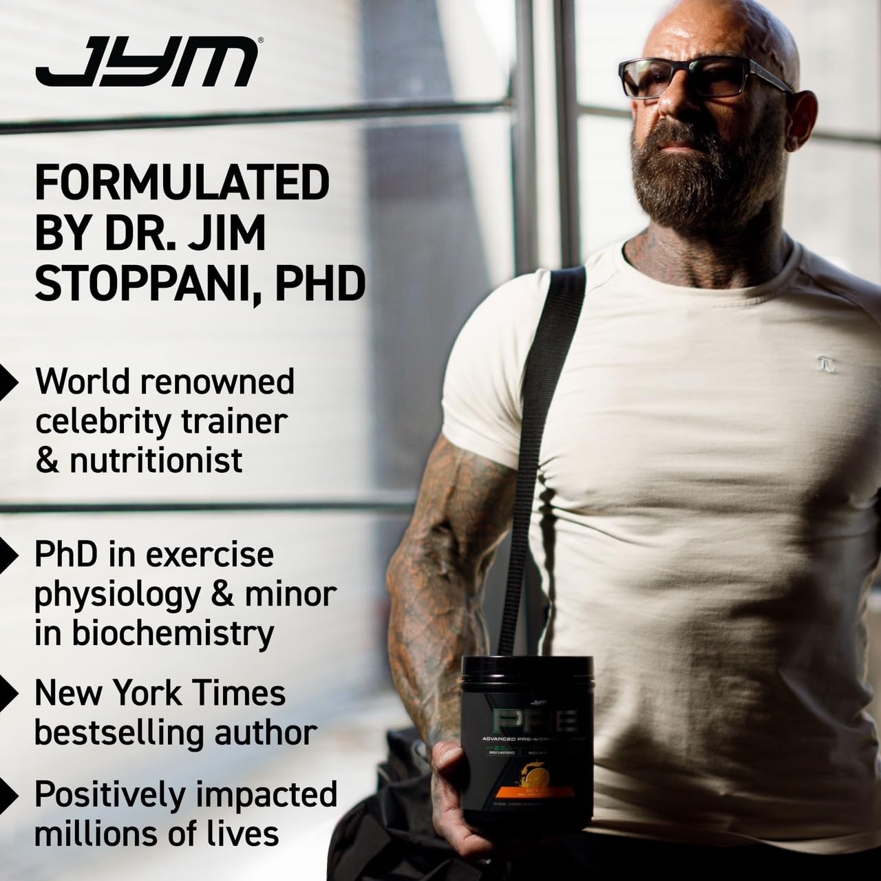 JYM Supplement Science D3 + K2 Supplement 5000 IU Vitamin D3, 100 mcg K2 MK7 Capsules 60 Count