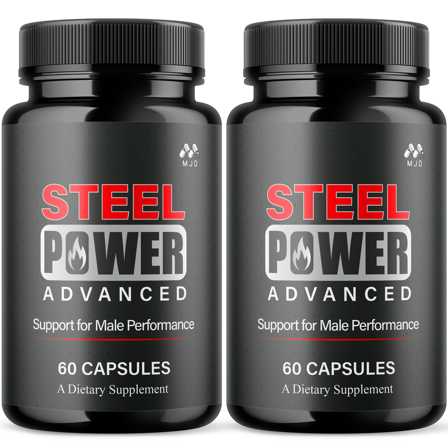 MJO Steel Power for Men Capsules, 120 Capsules