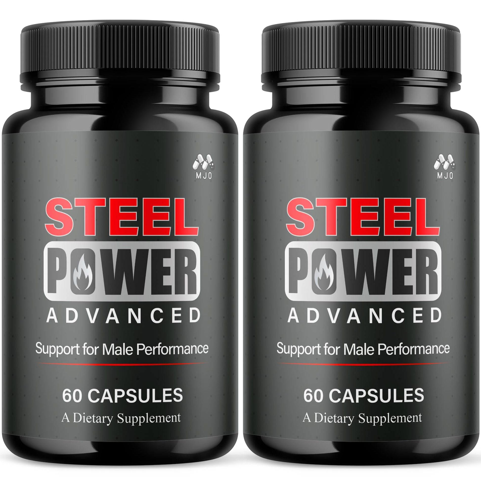 MJO Steel Power for Men Capsules, 120 Capsules