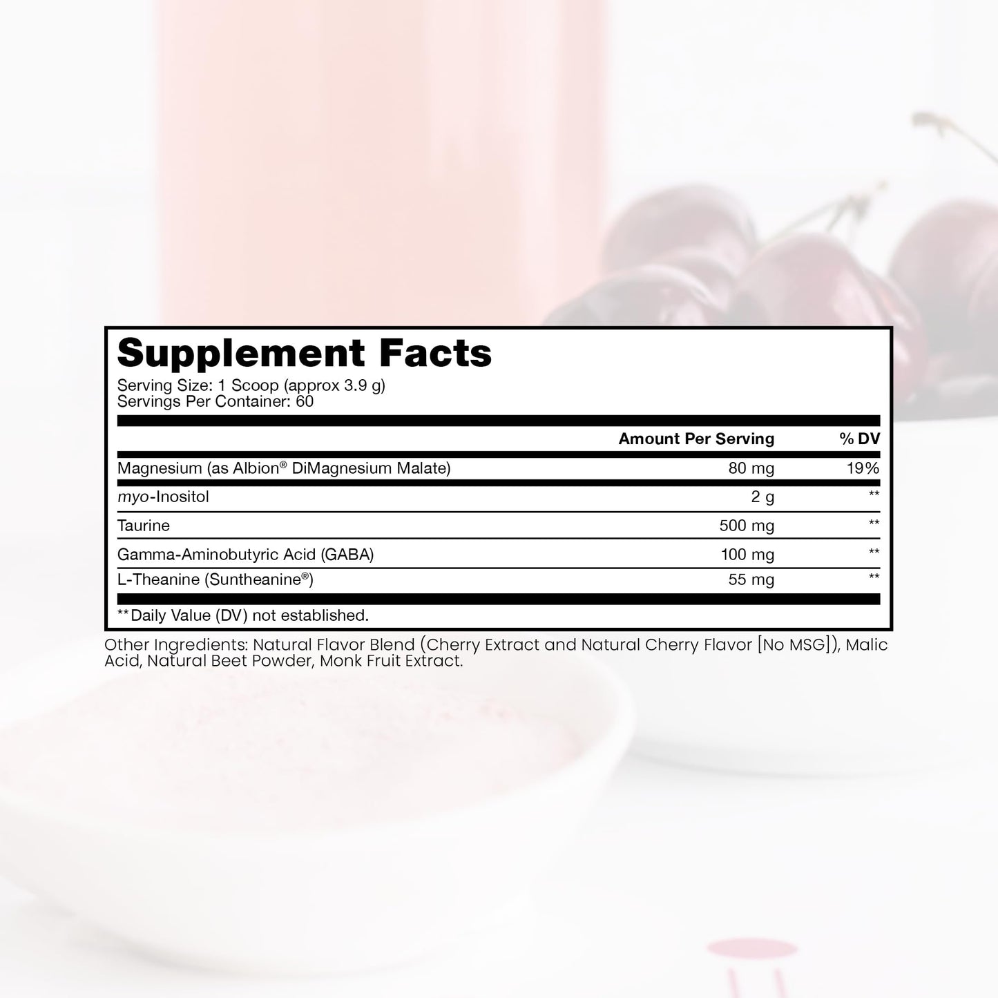 Pure Therapro Rx Just Relax Cherry Powder 8.3 oz