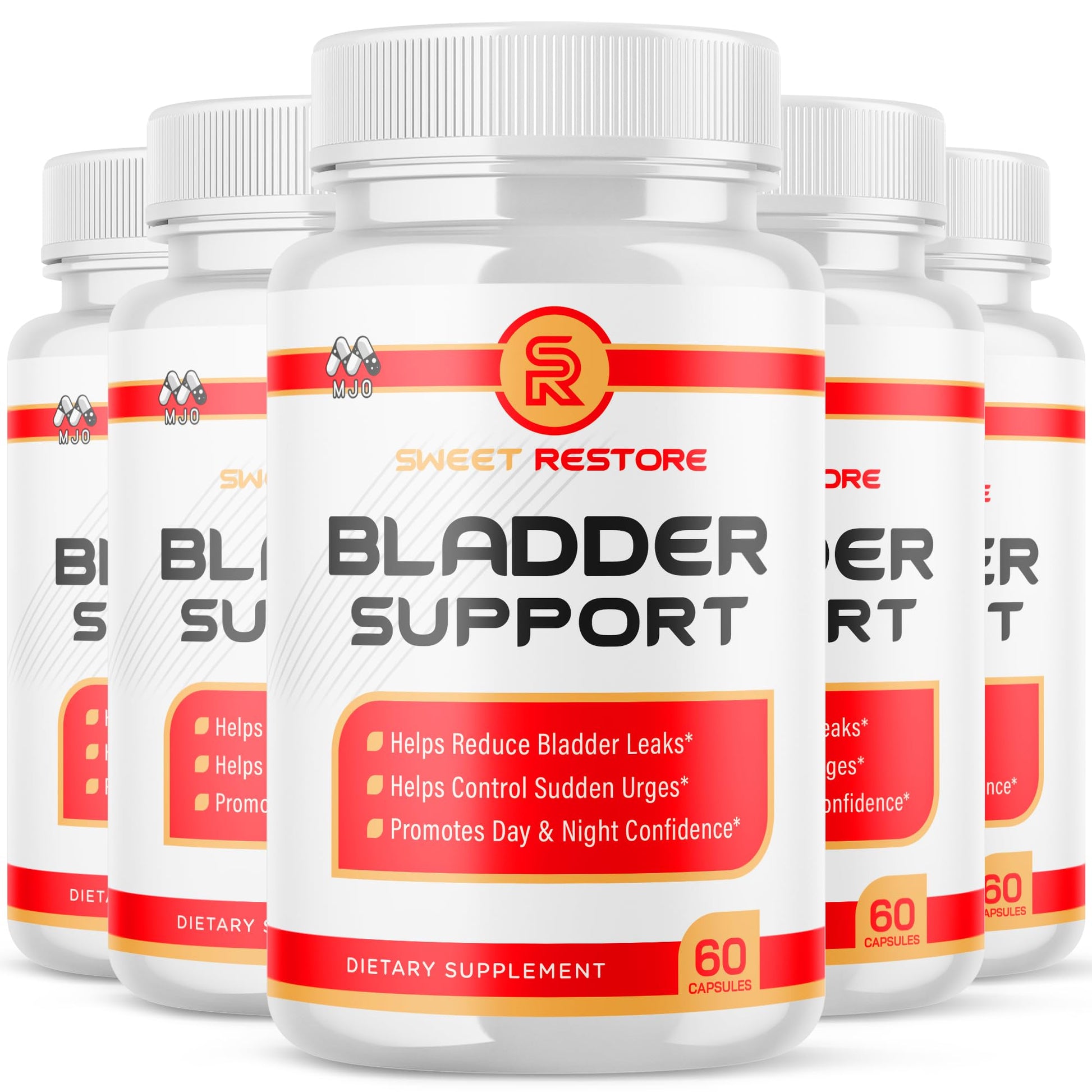 MJO Sweet Restore Bladder Control Capsules, 300 Capsules