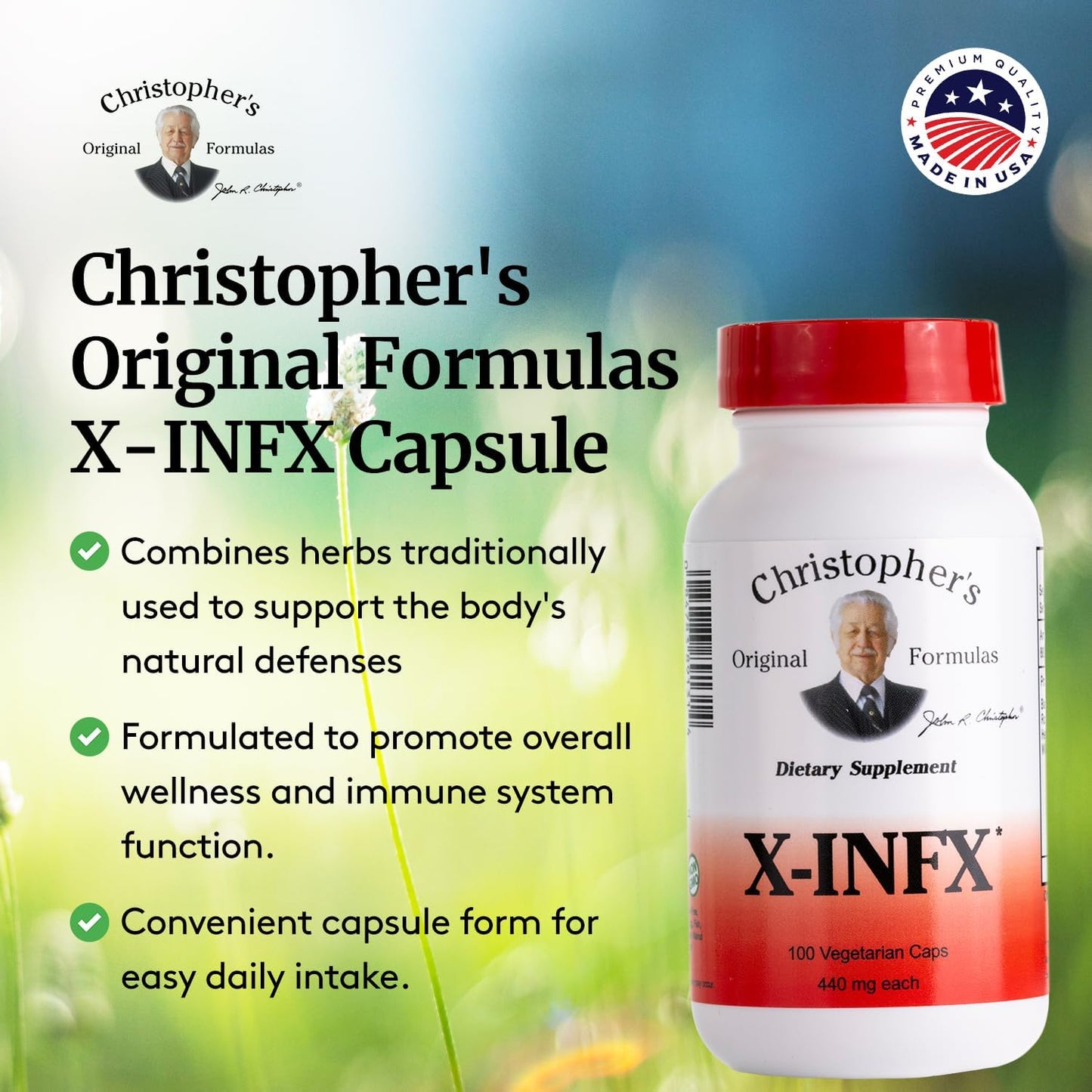 Christopher's Original Formulas X-INFX Formula Capsule 100 Count
