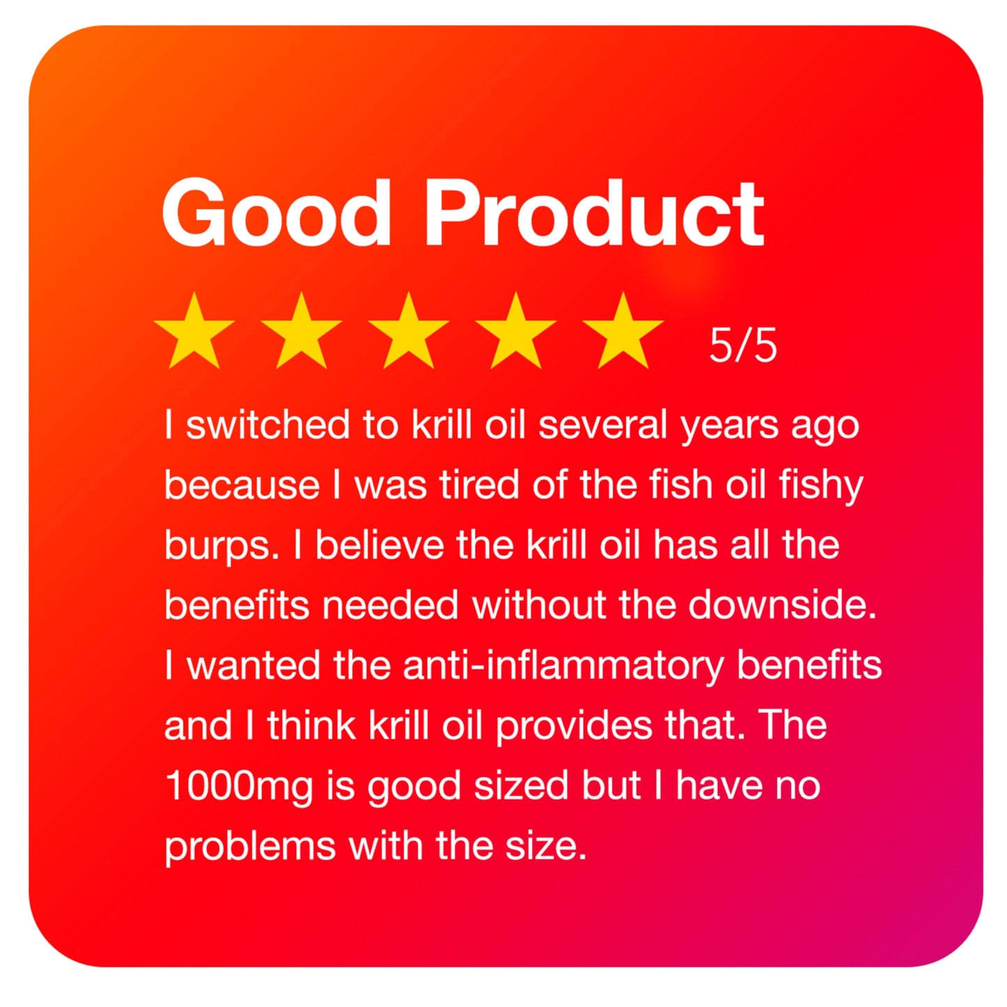 MegaRed Ultra Strength 1000mg Omega-3 Krill Oil Softgels, 60 Count