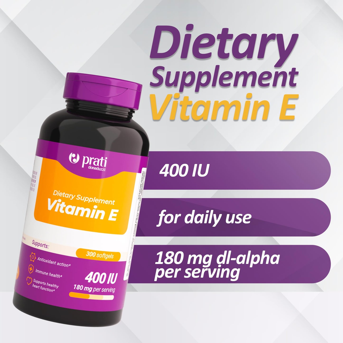 Prati Donaduzzi Vitamin E 400 IU Softgel 300