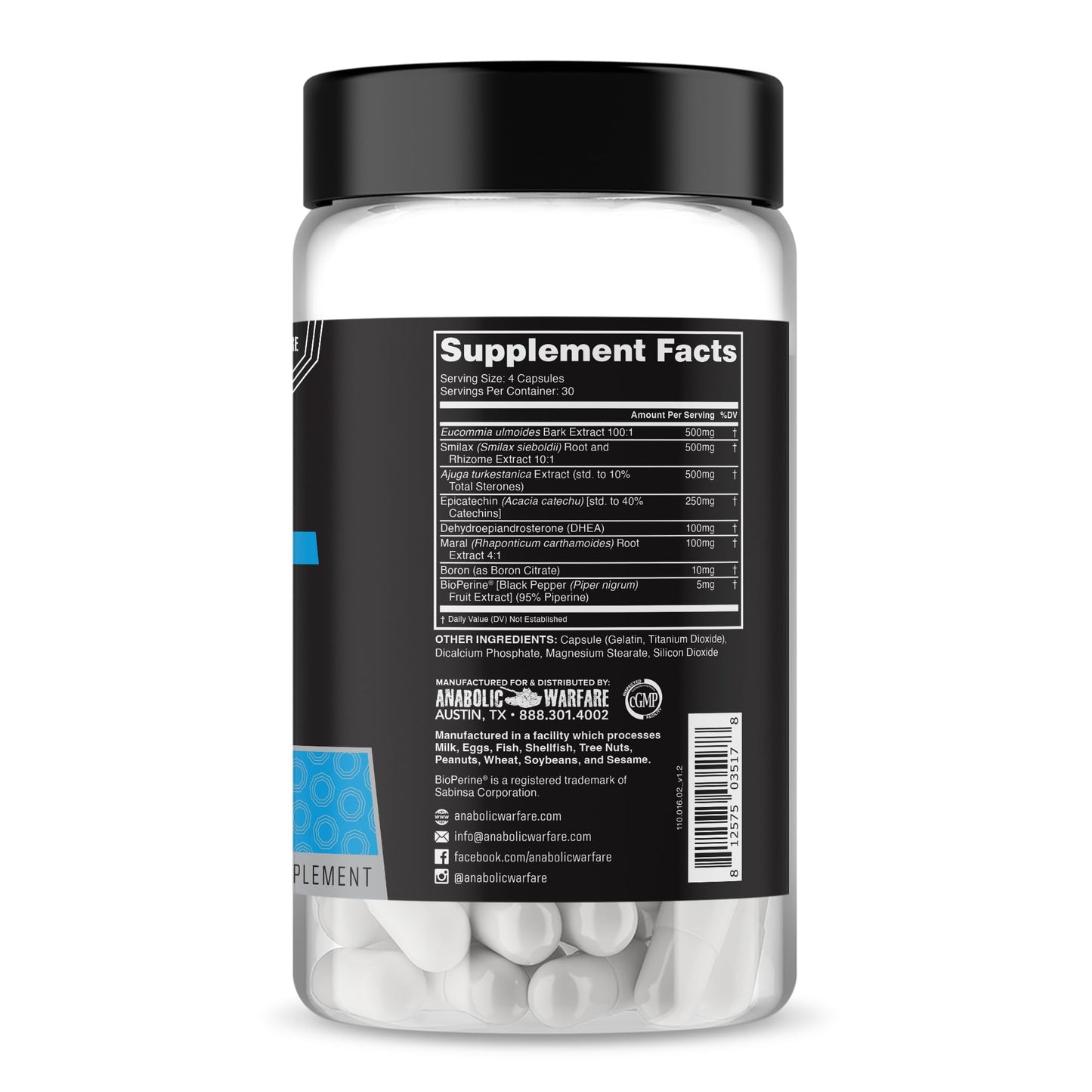 Anabolic Warfare Project Bulk 90 Capsules